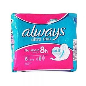 Always Ultra Thin Long 8 Pads