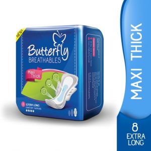 Butterfly Maxi Breathable Extra Long