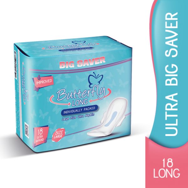 Butterfly Ultra Big Saver Long - 18Pcs Large