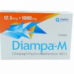 Diampa M 12.5+1000mg Tab