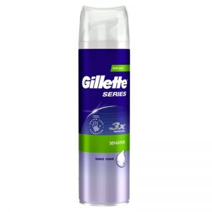 Gillette 250 Ml Series Foam Sensitive