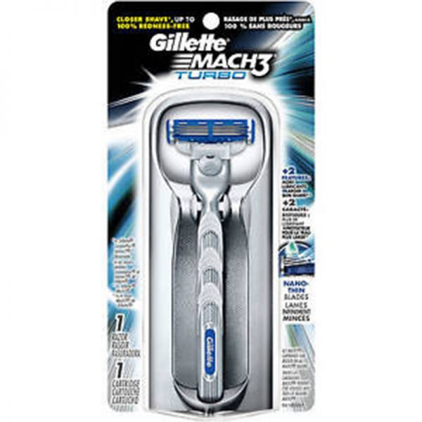 Gillette Mach 3 Turbo Aloe 1-UP