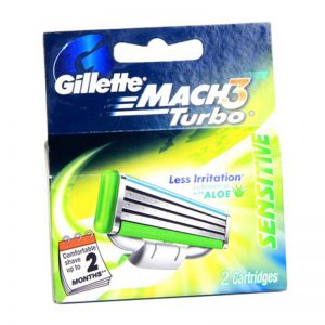Gillette Mach 3 Turbo Cartridges 2s