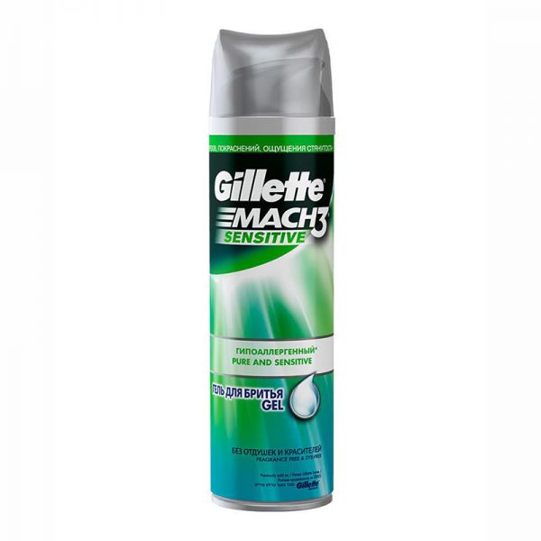 Gillette Mach3 Gel Pure Sensitive 200ml