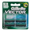 Gillette Vector Plus 3''S Cartridges