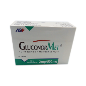 Gluconormet 2mg-500mg Tab