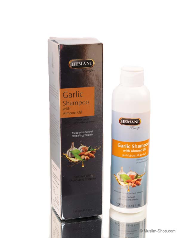 Hemani Garlic Shampoo With Almond Oil 250 Ml