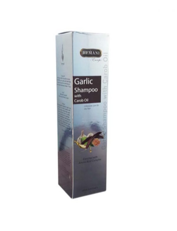 Hemani Garlic Shampoo With Carob Oil 250 Ml