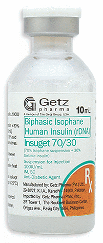 Insuget 70-30 Vials