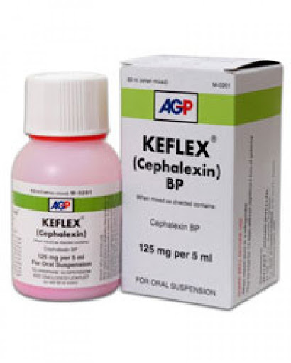 Keflex 125mg Susp