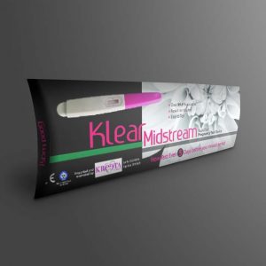 Klear Midstream Self Pregnancy Testing Device