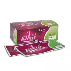 Klear Rapid Self Pregnancy Test Strip