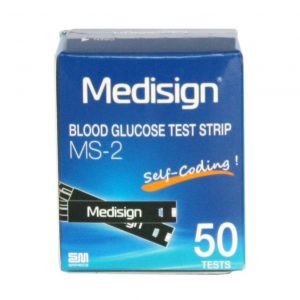 Medisign Glucose Strip 50'S