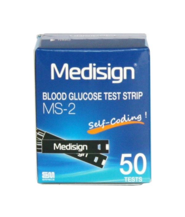 Medisign Glucose Strip 50'S