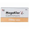 Megaklar 250mg Tab
