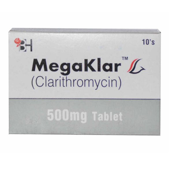 Megaklar 500mg Tab
