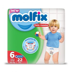 Molfix Pant E.Large - Twin Pack 22'S