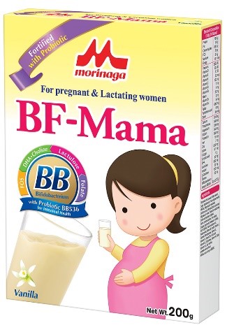 Morinaga BF-Mama Nutritional Supplement Vanilla 200gm