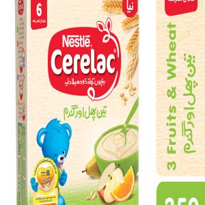 Nestle Cerelac 3 Fruits 350gm