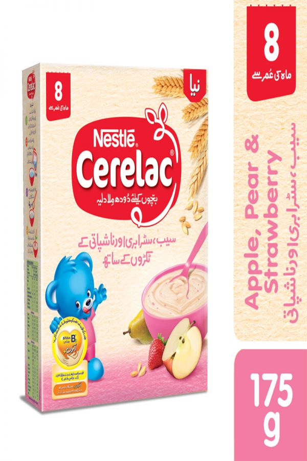 Nestle Cerelac Strawberry & Apple 175mg