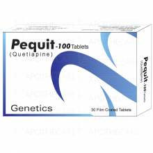 PEQUIT 100MG TAB(30S)