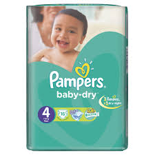 Pampers Baby-Dry Size 4 (9-18 KG) 16 Counts