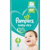 Pampers Baby-Dry Size 4 (9-18 KG) 8 Counts