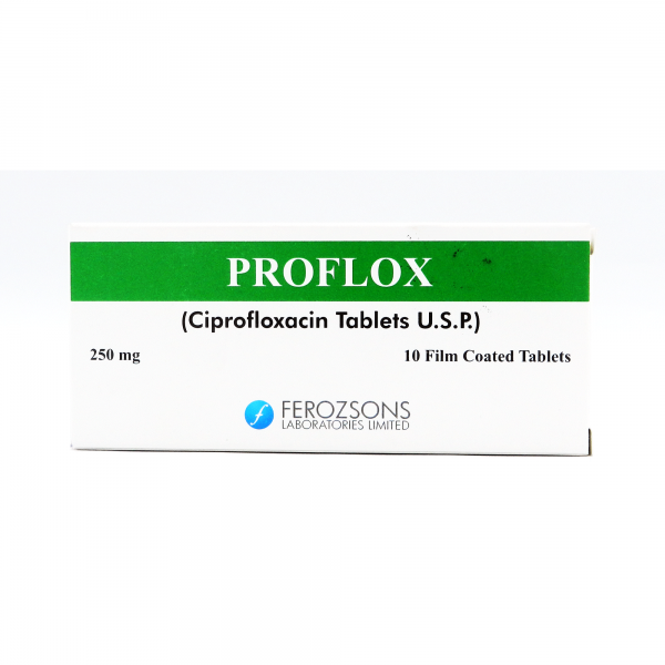 Proflox 250mg Tab