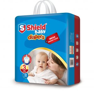 Shield Diaper Mega Bachat Medium 62'S