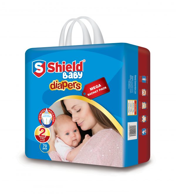 Shield Diaper Mega Bachat Small 70'S