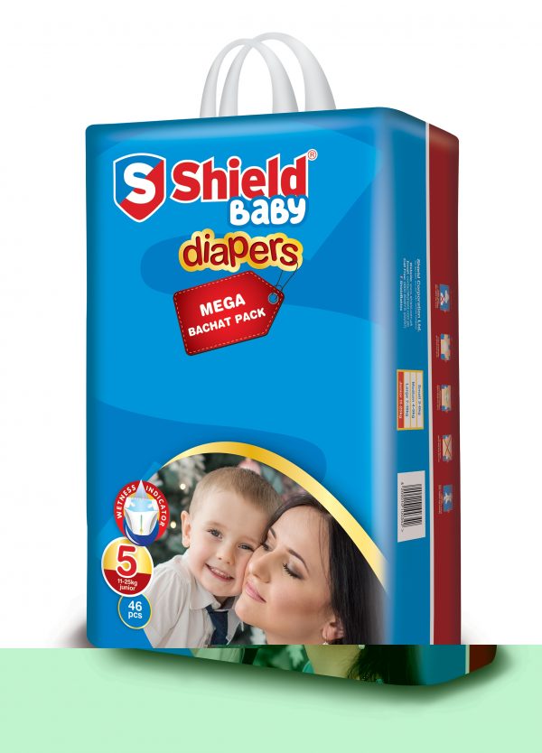 Shield Diaper Mega Bachat XL 46'S