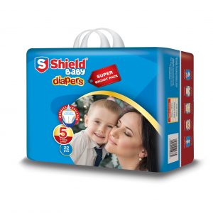 Shield Diaper Super Bachat XL 22'S