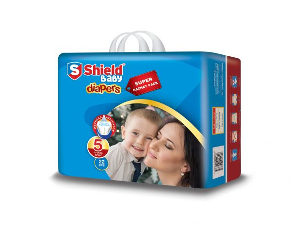 Shield Diaper Super Bachat XL 22'S