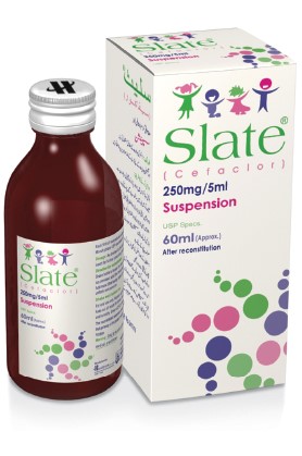 Slate 250 mg susp