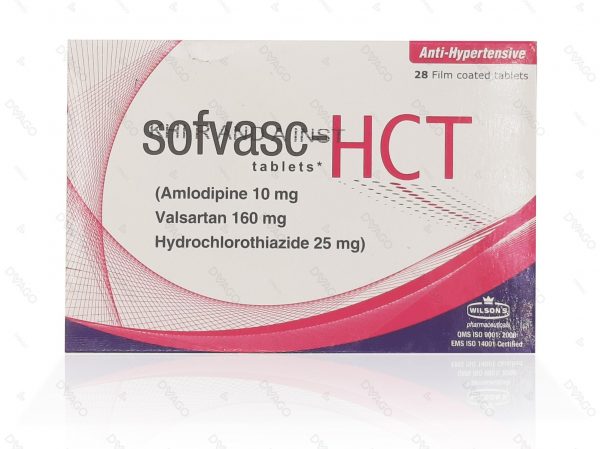 Sofvasc HCT 10/160/25 mg Tab