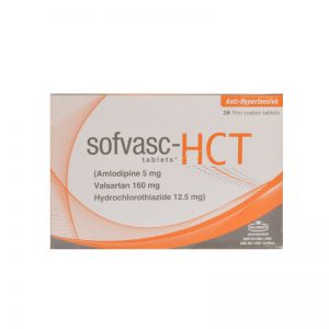 Sofvasc HCT 5/160/12.5mg Tab