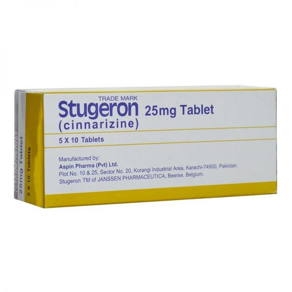 Stugeron 25mg Tab