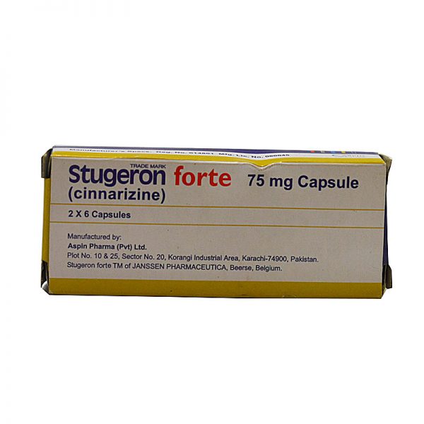 Stugeron Forte 75mg Cap
