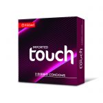 Touch Ribbed Condoms 3s