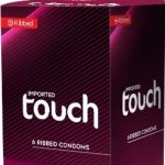 Touch Ribbed Condoms 6s