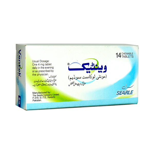 Ventek 4mg Tab