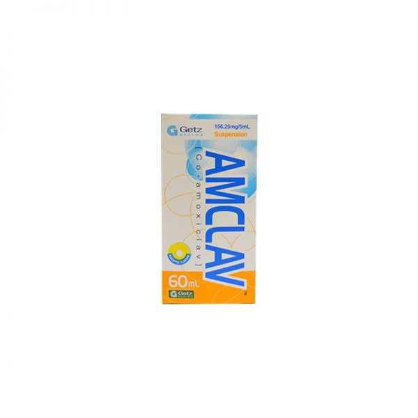 Amclav 156.25mg 5ml Susp