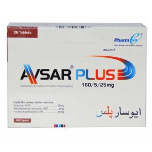 Avsar Plus 160-5-25mg Tab