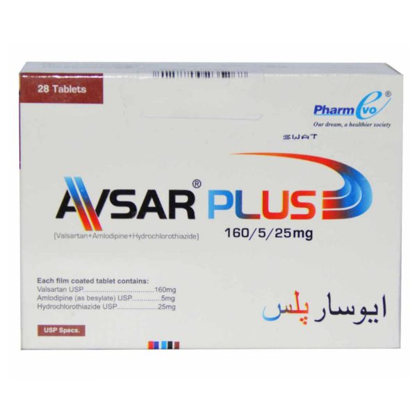 Avsar Plus 160-5-25mg Tab