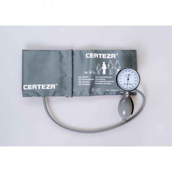 Certeza Aneroid Sphygmomanometer Palm Type (Silver Gauge) - Cr-1006