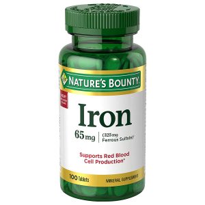 Nature's Bounty Iron 65mg 100'S