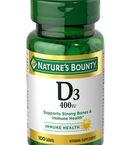 Nature's Bounty Vitamin D3 400 IU