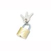 TRAVEL BLUE SUITCASE PADLOCK PACK OF 2 – BRIGHT YELLOW