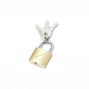 TRAVEL BLUE SUITCASE PADLOCK PACK OF 2 – BRIGHT YELLOW