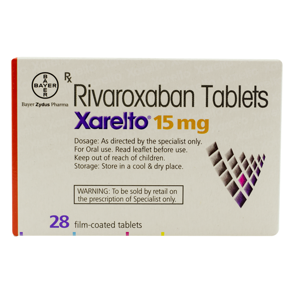 XARELTO 15mg Tablet